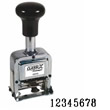 Automatic Number Stamp
Metal Self-Inking Automatic Number Stamp Size: 1 / 8-Band have a 7-action 8-band operation so they can work efficiently, visit Rubberstampsandseals.com